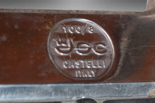 Load image into Gallery viewer, Set of Four (4) Giancarlo Piretti Model 106 Stackable Dining Chairs for Castelli in Burnt Orange Fabric, Italy, c. 1960's-ABT Modern