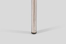 Load image into Gallery viewer, Set of Four (4) Italian Mid Century Modern Stacking Chrome Chairs w/ Hair On Hide Seats Attributed to Otto Gerdau, Italy, c.1970's-ABT Modern