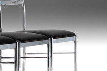 Load image into Gallery viewer, Set of Four (4) Italian Modern Dining Chairs in the Manner of Gio Ponti, Italy, c. 1970's-ABT Modern