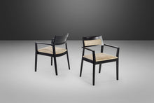 Load image into Gallery viewer, Set of Four (4) Krusin Armchairs in Ebonized Oak by Marc Krusin for Knoll, USA, c. 2000's-ABT Modern