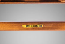 Load image into Gallery viewer, Set of Four (4) Mid Century Danish Modern Contoured Honey Oak Dining Chairs, Italy, c. 1960s-ABT Modern