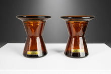 Load image into Gallery viewer, Set of Four (4) Mid Century Modern Glass Candle Holders by Jens Quistgaard for Dansk Designs, Finland, c. 1970's-ABT Modern