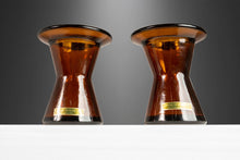 Load image into Gallery viewer, Set of Four (4) Mid Century Modern Glass Candle Holders by Jens Quistgaard for Dansk Designs, Finland, c. 1970's-ABT Modern