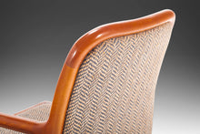 Load image into Gallery viewer, Set of Four (4) Mid Century Modern Pretzel Chairs in Oak and Original Tweed, USA, c. 1960's-ABT Modern