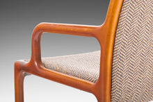 Load image into Gallery viewer, Set of Four (4) Mid Century Modern Pretzel Chairs in Oak and Original Tweed, USA, c. 1960's-ABT Modern