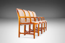 Load image into Gallery viewer, Set of Four (4) Mid Century Modern Pretzel Chairs in Oak and Original Tweed, USA, c. 1960's-ABT Modern