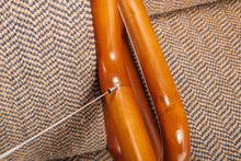 Load image into Gallery viewer, Set of Four (4) Mid Century Modern Pretzel Chairs in Oak and Original Tweed, USA, c. 1960's-ABT Modern
