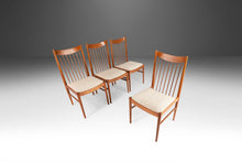 Load image into Gallery viewer, Set of Four (4) Model 422 Spindle-Back Dining Chairs in Teak by Arne Vodder for Sibast, Denmark, c. 1970s-ABT Modern