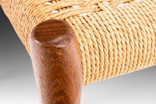 Load image into Gallery viewer, Set of Four (4) Model 83 Teak Dining Chairs Niels Otto Møller for J.L. Møller w/ Paper Cord Seats, Denmark, c. 1970's-ABT Modern