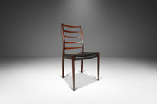 Load image into Gallery viewer, Set of Four (4) Niels Møller Model No. 82 Side Chairs in Rosewood & Leather for J.L. Møllers Møbelfabrik, Denmark, c. 1960's-ABT Modern