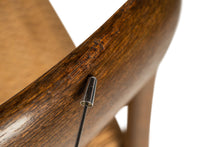 Load image into Gallery viewer, Set of Four ( 4 ) Niels Otto Moller Model 75 Dining Chairs for J.L. Mollers Mobelfabrik in Walnut Tinted Oak and Paper Cord, Denmark, 1960's-ABT Modern