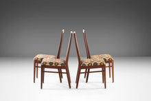Load image into Gallery viewer, Set of Four (4) Rare Cane Back Dining Chairs by Foster McDavid in Walnut, USA, 1960's-ABT Modern