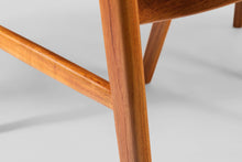 Load image into Gallery viewer, Set of Four (4) Rare Model 42 Arm Chairs in Teak and Vinyl by Erik Kirkegaard for Høng Stolefabrik, Denmark, c. 1950's-ABT Modern