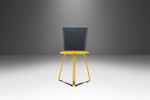 Load image into Gallery viewer, Set of Four (4) Seccose Chairs in Patina Yellow & Black Designed by Gaspare Cairoli, Italy, c. 1980's-ABT Modern