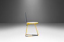 Load image into Gallery viewer, Set of Four (4) Seccose Chairs in Patina Yellow & Black Designed by Gaspare Cairoli, Italy, c. 1980's-ABT Modern