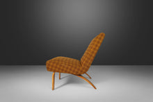 Load image into Gallery viewer, Set of Four (4) Slipper Chairs in Original Yellow Plaid Wool Fabric by Thonet, c. 1940s-ABT Modern