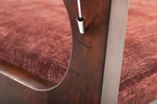 Load image into Gallery viewer, Set of Four (4) Sophisticated Cane Back Dining Chairs in the Manner of Edward Wormley, USA, c. 1950's-ABT Modern