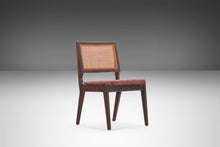 Load image into Gallery viewer, Set of Four (4) Sophisticated Cane Back Dining Chairs in the Manner of Edward Wormley, USA, c. 1950's-ABT Modern