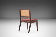 Load image into Gallery viewer, Set of Four (4) Sophisticated Cane Back Dining Chairs in the Manner of Edward Wormley, USA, c. 1950's-ABT Modern
