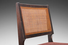 Load image into Gallery viewer, Set of Four (4) Sophisticated Cane Back Dining Chairs in the Manner of Edward Wormley, USA, c. 1950's-ABT Modern