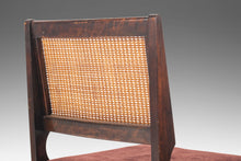 Load image into Gallery viewer, Set of Four (4) Sophisticated Cane Back Dining Chairs in the Manner of Edward Wormley, USA, c. 1950's-ABT Modern