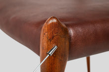 Load image into Gallery viewer, Set of Four (4) Teak Møller Model 78 Dining Chairs in Leather by J.L. Møllers Møbelfabrik, Denmark, c. 1960's-ABT Modern