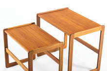 Load image into Gallery viewer, Set of Mid-Century Modern Danish Teak Nesting Tables-ABT Modern