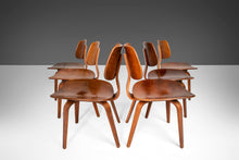 Load image into Gallery viewer, Set of Six (6) Bentwood Dining Chairs / Side Chairs by Thonet, c. 1960s-ABT Modern