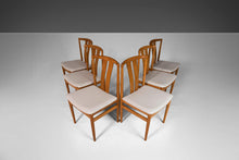 Load image into Gallery viewer, Set of Six (6) Danish Dining Chairs by Vamdrup Stolefabrik in Oak, c. 1970s-ABT Modern