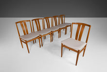 Load image into Gallery viewer, Set of Six (6) Danish Dining Chairs by Vamdrup Stolefabrik in Oak, c. 1970s-ABT Modern