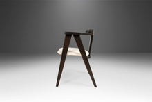 Load image into Gallery viewer, Set of Six (6) Ebonized Oak Compass Dining Chairs after Alan Gould for Knoll in New Boucle Upholstery, USA, c. 1960's-ABT Modern