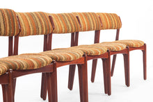 Load image into Gallery viewer, Set of Six (6) Erik Buch Model 49 Dining Chairs for Oddense Maskinsnedkeri A-S in Original Knit Upholstery-ABT Modern