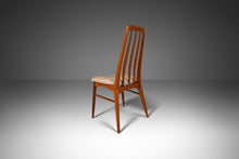 Load image into Gallery viewer, Set of Six (6) "Eva" Dining Chairs w/ Sculpted Backs in Teak by Niels Koefoed for Koefoeds Hornslet, Denmark, c. 1960s-ABT Modern