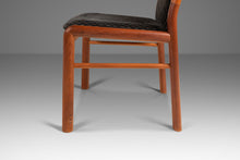 Load image into Gallery viewer, Set of Six (6) Mid Century Modern Dining Chairs in Solid Teak by Uldum Uldum Møbelfabrik, Denmark, c. 1970s-ABT Modern