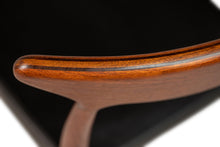 Load image into Gallery viewer, Set of Six (6) Model Mk 310 Dining Chairs by Arne Hovmand-Olsen with Original Leatherette Seats, Denmark, c. 1960's-ABT Modern