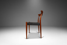 Load image into Gallery viewer, Set of Six (6) Model Mk 310 Dining Chairs by Arne Hovmand-Olsen with Original Leatherette Seats, Denmark, c. 1960's-ABT Modern