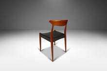 Load image into Gallery viewer, Set of Six (6) Model Mk 310 Dining Chairs by Arne Hovmand-Olsen with Original Leatherette Seats, Denmark, c. 1960's-ABT Modern