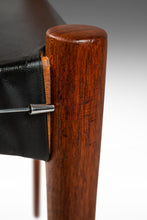 Load image into Gallery viewer, Set of Six (6) Model Mk 310 Dining Chairs by Arne Hovmand-Olsen with Original Leatherette Seats, Denmark, c. 1960's-ABT Modern