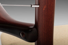 Load image into Gallery viewer, Set of Six (6) Rare Dining Chairs in Solid Mahogany by Schou Andersen Møbelfabrik, Denmark, c. 1970's-ABT Modern