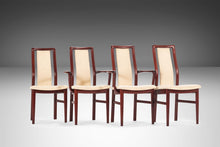 Load image into Gallery viewer, Set of Six (6) Rare Dining Chairs in Solid Mahogany by Schou Andersen Møbelfabrik, Denmark, c. 1970's-ABT Modern