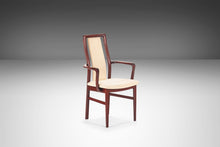 Load image into Gallery viewer, Set of Six (6) Rare Dining Chairs in Solid Mahogany by Schou Andersen Møbelfabrik, Denmark, c. 1970's-ABT Modern