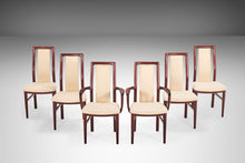 Load image into Gallery viewer, Set of Six (6) Rare Dining Chairs in Solid Mahogany by Schou Andersen Møbelfabrik, Denmark, c. 1970's-ABT Modern