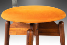 Load image into Gallery viewer, Set of Three (3) MCM Multi-Colored Barstools by Hugo Frandsen for Spøttrup, Denmark, c. 1960's-ABT Modern