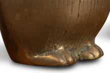 Load image into Gallery viewer, Set of Three (3) Mid Century Brass Owl Paperweights, Korea, c. 1970's-ABT Modern