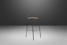 Load image into Gallery viewer, Set of Three (3) Post Modern "Silver Moon" Bar Stools w/ New Leather Seats by Pascal Mourgue, USA, c. 1980's-ABT Modern