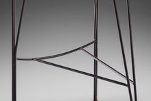 Load image into Gallery viewer, Set of Three (3) Post Modern "Silver Moon" Bar Stools w/ New Leather Seats by Pascal Mourgue, USA, c. 1980's-ABT Modern