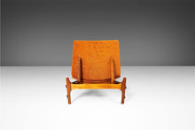 Load image into Gallery viewer, Set of Three ( 3 ) Triangular Low Profile Chairs / Bench in Walnut by Brown Saltman, USA, c. 1950's-ABT Modern