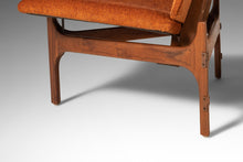 Load image into Gallery viewer, Set of Three ( 3 ) Triangular Low Profile Chairs / Bench in Walnut by Brown Saltman, USA, c. 1950's-ABT Modern