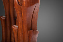 Load image into Gallery viewer, Set of Three Danish Modern Hand Carved Cat Sculptures in Teak, Denmark, c. 1960's-ABT Modern