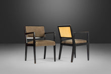 Load image into Gallery viewer, Set of Two (2) Armchairs After Edward Wormley for Dunbar Chairs in Patinaed Black, USA, c. 1960s-ABT Modern